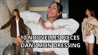 10 NOUVELLES PIECES DANS MON DRESSING [upl. by Ihpen]