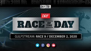 DRF Wednesday Race of the Day  Gulfstream Race 9  December 2 2020 [upl. by Nolak]