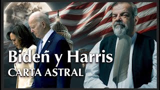 Sinastría Astrológica Biden y Harris exito y liderazgo 🌟✨ astrología bidenharris sinastria [upl. by Stinky]