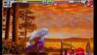 SFIII 3rd Strike  Necro Sugiyama vs Ibuki Red [upl. by Kuska492]