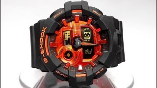 Casio GShock GA700BR1A Module 5522 watch video 2019 [upl. by Deacon]