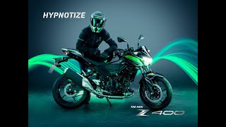 New 2023 Kawasaki Z400  Official Feature Video [upl. by Maffa]