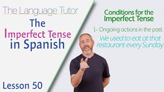 Mastering the Imperfect Tense in Spanish  The Language Tutor Lesson 50 [upl. by Sukramed]