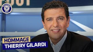 Lhommage de Téléfoot à Thierry Gilardi [upl. by Mulvihill]