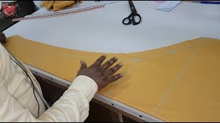 Churidar Ladies Pajami Cutting in Very Simple Way [upl. by Yenor]