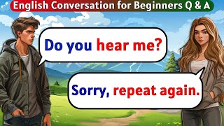 English Speaking Practice for Beginners  Speak English Fluently  English Conversation [upl. by Adnirod]