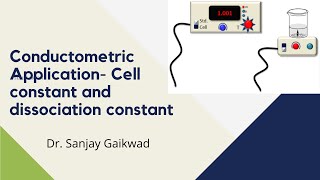 Animated Conductometry Cell constant and Ka of WA  Dr Sanjay Gaikwad [upl. by Ama]