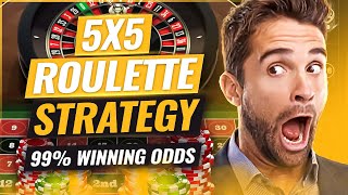 5x5 Roulette Strategy Revealed 98 Success Rate 😮 [upl. by Worra]