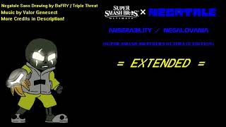 Negatale MISERABILITY  NEGALOVANIA SSBU Edition EXTENDED [upl. by Nojid]