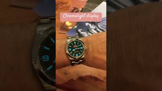 Super LumiNova Rolex Chromalight display Lume shot New Rolex Explorer 1 40mm 2023 reference 224270 [upl. by Oicnoel168]