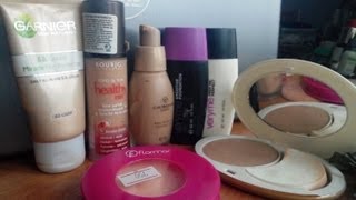 Тональная основа GG Oriflame VS Bourjois Garnier ets [upl. by Drahnreb802]