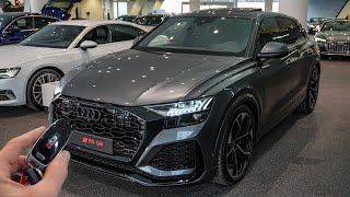 2021 Audi RSQ8 600hp  Sound amp Visual Review [upl. by Britt]