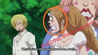 FUNNY MOMENT PUDDING One Piece [upl. by Ordnasela]