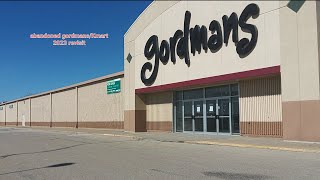 a abandoned gordmanskmart des moines iowa 2023 revisit [upl. by Eniamor]