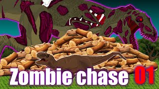 Zombie TRex Chase halloween special ep18 [upl. by Adnuhsar]