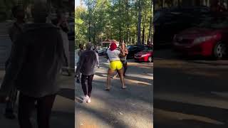 Littlerock hood fight on the blood she leaking littlerock littlerockarkansas arkansas bloods [upl. by Anitel]