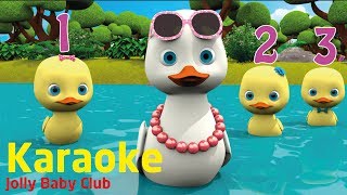 Five Little Ducks  Popular Nursery Rhymes amp Children Songs  Songs For Children  Jolly Baby Club [upl. by Shakti]