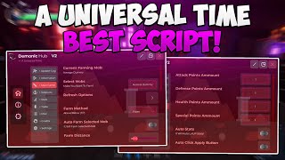 NEW A Universal Time Script  AUT  Auto Farm Chests Items Esp Stats amp More 2024 [upl. by Venola]