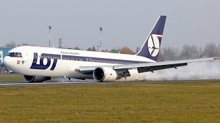 LOT Polish Airlines Flight 16 ATC Recording  1 November 2011 Warsaw Poland [upl. by Spratt]