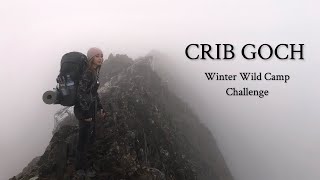 CRIB GOCH  Winter Wild Camp Challenge  Extreme [upl. by Adiari]