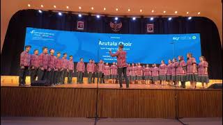 Arutala Choir  Cantate Domino Arr Josu Elberdin at The 4th IBCF 2024 [upl. by Ahsinev336]