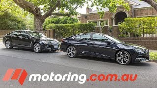 2018 Holden VF CalaisV v 2018 Holden ZB CalaisV  motoringcomau [upl. by Adallard905]