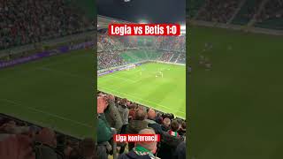 Legia vs Betis 10 Legia legiawarszawa legiawarsaw Betis LegiaBetis ligakonferencji ultras [upl. by Johnsson]