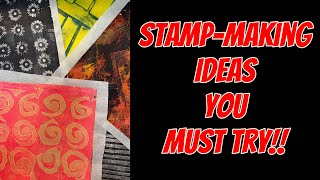 Stampmaking ideas you MUST TRY [upl. by Power]