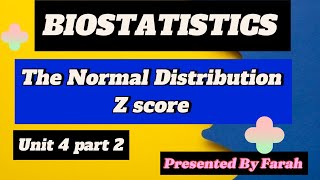 Biostats  unit 4 part 2  post RN 2nd and BSN 6TH semester [upl. by Jermyn]