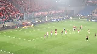 Wisła  Widzew 01 gol Bartłomieja Pawłowskiego w 14 finału Pucharu Polski [upl. by Midan368]