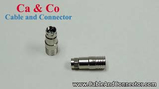 RG11 Crimp Connector [upl. by Hartzel631]