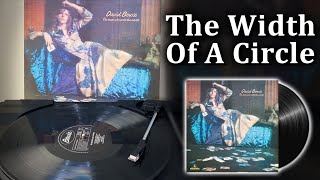 The Width Of A Circle  David Bowie  The Man Who Sold The World Vinyl  2016 [upl. by Ahsemrac]