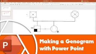 Making a Genogram with Powerpoint [upl. by Nezah]