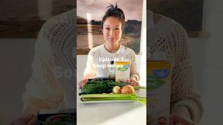 Ep3 Soup series  Italian wedding soup 🥣 healthy cooking food cozy soupseason shorts recipe [upl. by Ahseinad]