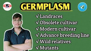 Germplasm  Plant Breeding  By  Praveen Sir [upl. by Taddeo660]