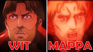 TOP 5 things MAPPA did better than WIT STUDIO in AOT Final Season  AOT Ranking Tier List [upl. by Yrellam]