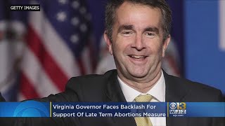 Virginia Governor Faces Backlash Over Comments Supporting LateTerm Abortion Bill [upl. by Haggai]