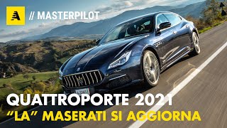 Maserati QUATTROPORTE 2021  quotIlquot Tridente si aggiorna dentro e fuori [upl. by Pip279]