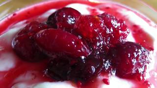 Cranberry sauce recipe  waiting for Lingonberries [upl. by Eissolf]