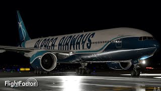 Real 737 Pilot LIVE  Flying the FlightFactor Boeing 777200ER to Lapland  XPlane 12 [upl. by Llorre]