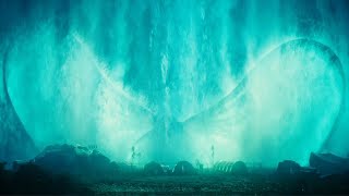 Mothra Emerges From Her Cocoon  Waterfall Scene  Godzilla King of the Monsters 2019 Movie Clip [upl. by Ativel]