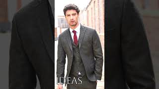 How to Style Grey Sharkskin 3 piece Suit [upl. by Antone976]