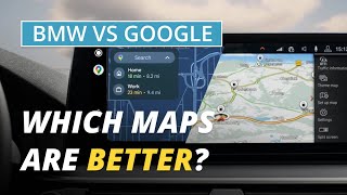 Google Maps vs Apple Maps vs BMW Maps Which is Best [upl. by Honig]