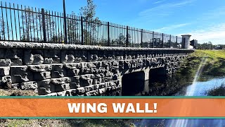 Box Culvert Bridge Features RediRock Wing Wall Head Wall Project in Florida [upl. by Swanson]