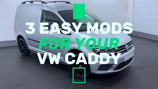 These 3 Simple Mods will Transform your VW Caddy [upl. by Sivat865]