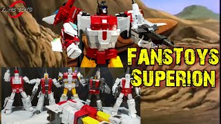 FansToys FT30AE Ethereaon Combine Transformation Review Masterpiece SuperionAerialbots [upl. by Austen]