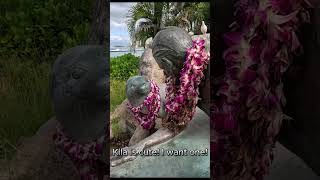 Cool Waikiki Statues waikiki waikikibeach oahu [upl. by Viviane354]