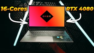 SHOCKING 😲 This LAPTOP is more POWERFUL than my TOWER PC 👉 HP OMEN 16 i7 13700HX  RTX 4080 [upl. by Airebma378]