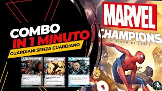 Guardiani senza Guardiano  Una Combo in Minuto  Marvel Champions [upl. by Nylavad]