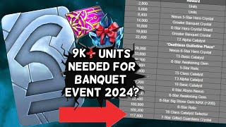 Will You Need More Than 9000 Units For The Banquet Event 2024  The Points Warning  MCOC ad [upl. by Evy]